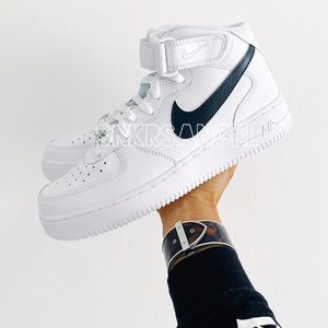 Nike custom air force 1 mid sneakers